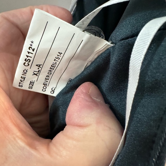 Cynthia & Sahar Criss Cross Open Back Stretch Satin Mermaid Evergreen Size XL - Picture 5 of 11